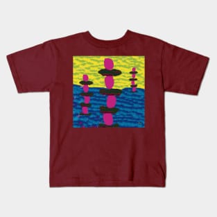 Guardians - Abstract Art Kids T-Shirt